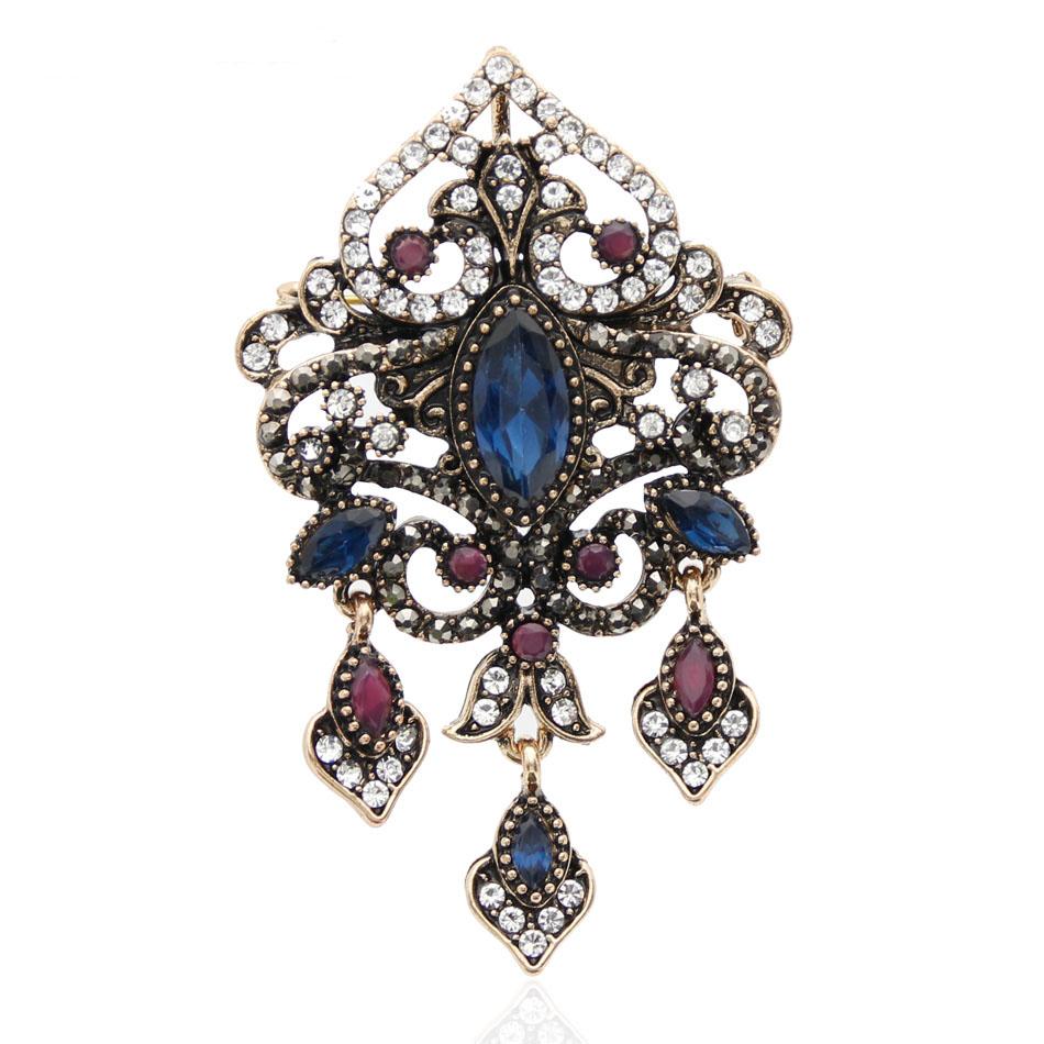 Женская винтажная брошь из смолы в византийском стиле, старинное золотого цвета, этнические свадебные украшения синий
Женская винтажная брошь из смолы в византийском стиле, старинное золотого цвета, этнические свадебные украшения синий