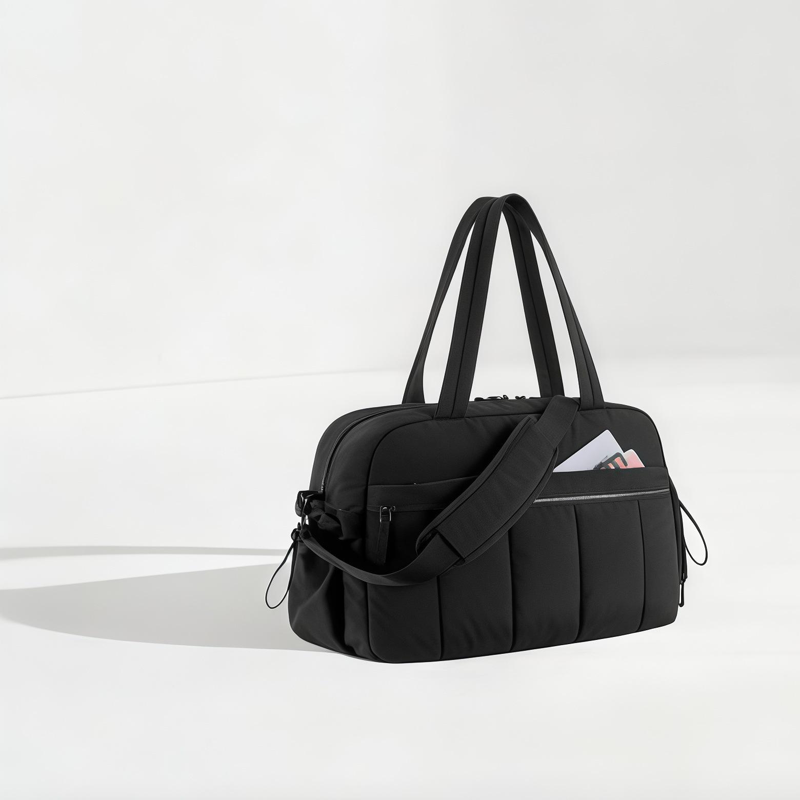 Women s Versatile Large Capacity Shoulder Bag - Lightweight Travel, Crossbody, Sports, and Fitness Bag 40x21x28 cm чорний
Women s Versatile Large Capacity Shoulder Bag - Lightweight Travel, Crossbody, Sports, and Fitness Bag 40x21x28 cm чорний