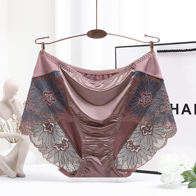 High-Quality Modal Women s Mid-Rise Lace Seamless Hip-Lifting Panties with Pure Cotton Crotch XXL (68-82 kg)
High-Quality Modal Women s Mid-Rise Lace Seamless Hip-Lifting Panties with Pure Cotton Crotch XXL (68-82 kg)
