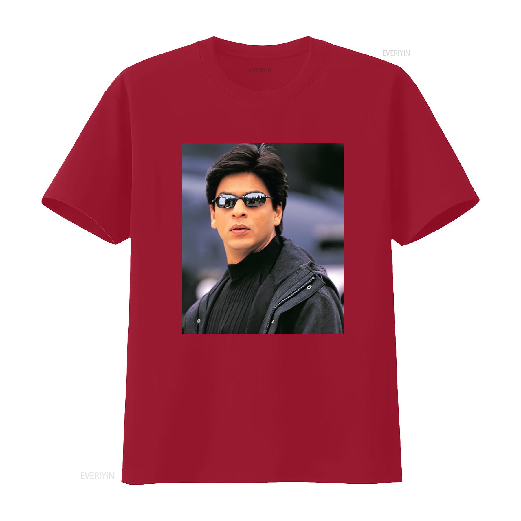 Shah Rukh Khan photo t shirt SRK Bolywood movies fans Ra vintage Washed Breathable streetwear graphic Top For Everyday Wear S
Shah Rukh Khan photo t shirt SRK Bolywood movies fans Ra vintage Washed Breathable streetwear graphic Top For Everyday Wear S
