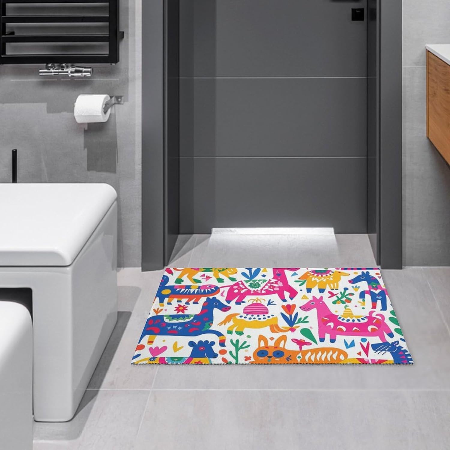 Crystal velvet carpetMexican Animals Area Rug for Living Room Non Slip Furry Carpet Indoor Machine Washable Rug Entryway F 60x90cm
Crystal velvet carpetMexican Animals Area Rug for Living Room Non Slip Furry Carpet Indoor Machine Washable Rug Entryway F 60x90cm