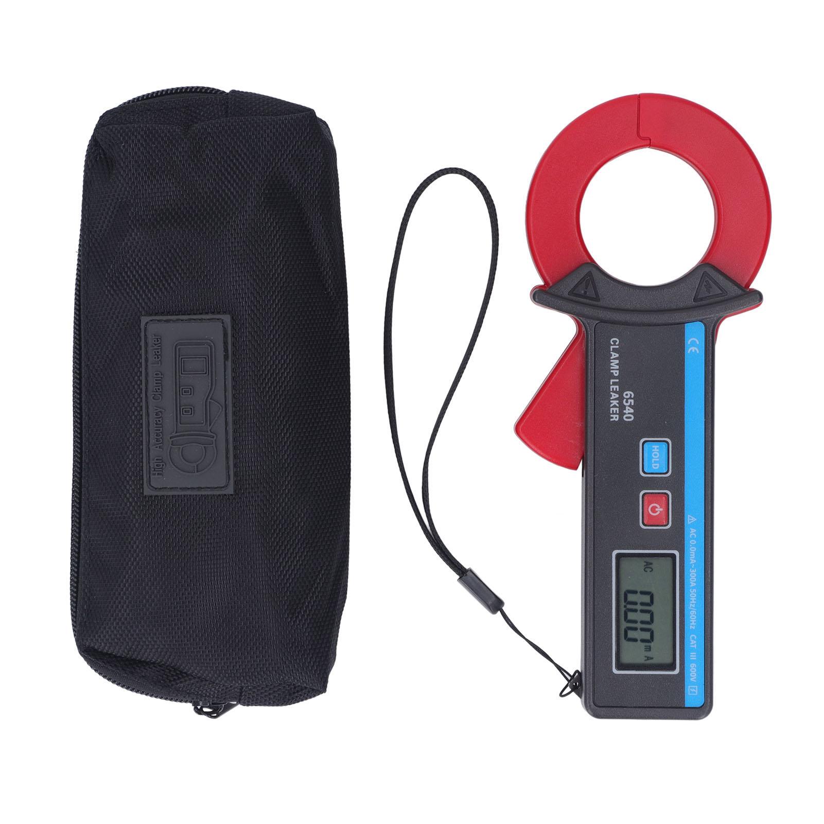 Leakage Current Clamp Meter High Accuracy Digital Leaker Portable Ammeter 40mm Jaw Size ETCR6540
Leakage Current Clamp Meter High Accuracy Digital Leaker Portable Ammeter 40mm Jaw Size ETCR6540