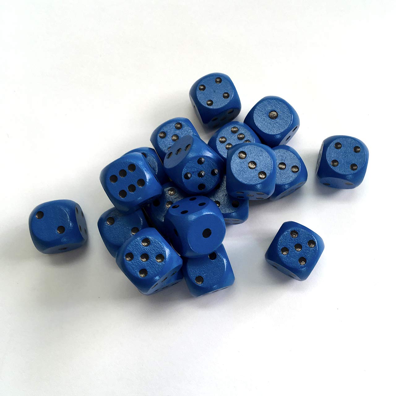 Blue 15mm Wooden Dice (30 pieces)
Blue 15mm Wooden Dice (30 pieces)