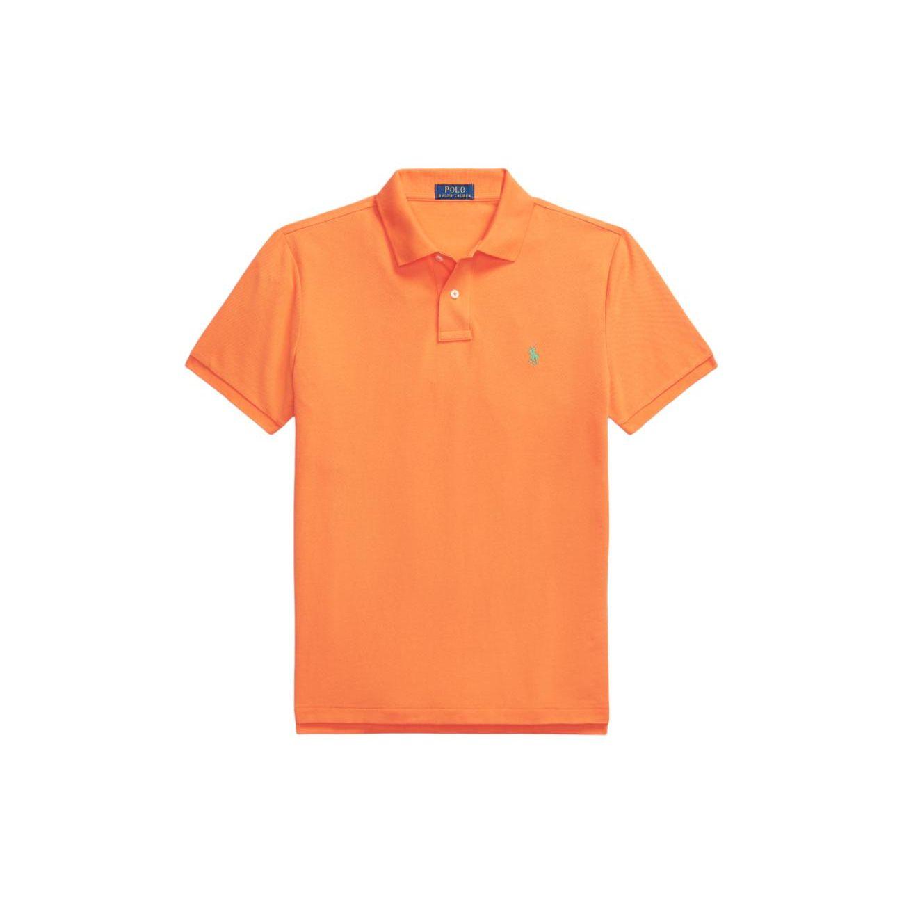 Polo Ralph Lauren SS24 Однотонная футболка поло с вышивкой маленького пони, облегающего кроя, с коротким рукавом, мужская, топы, ярко-оранжевая, MNPOKNI1N822798-800 XS
Polo Ralph Lauren SS24 Однотонная футболка поло с вышивкой маленького пони, облегающего кроя, с коротким рукавом, мужская, топы, ярко-оранжевая, MNPOKNI1N822798-800 XS