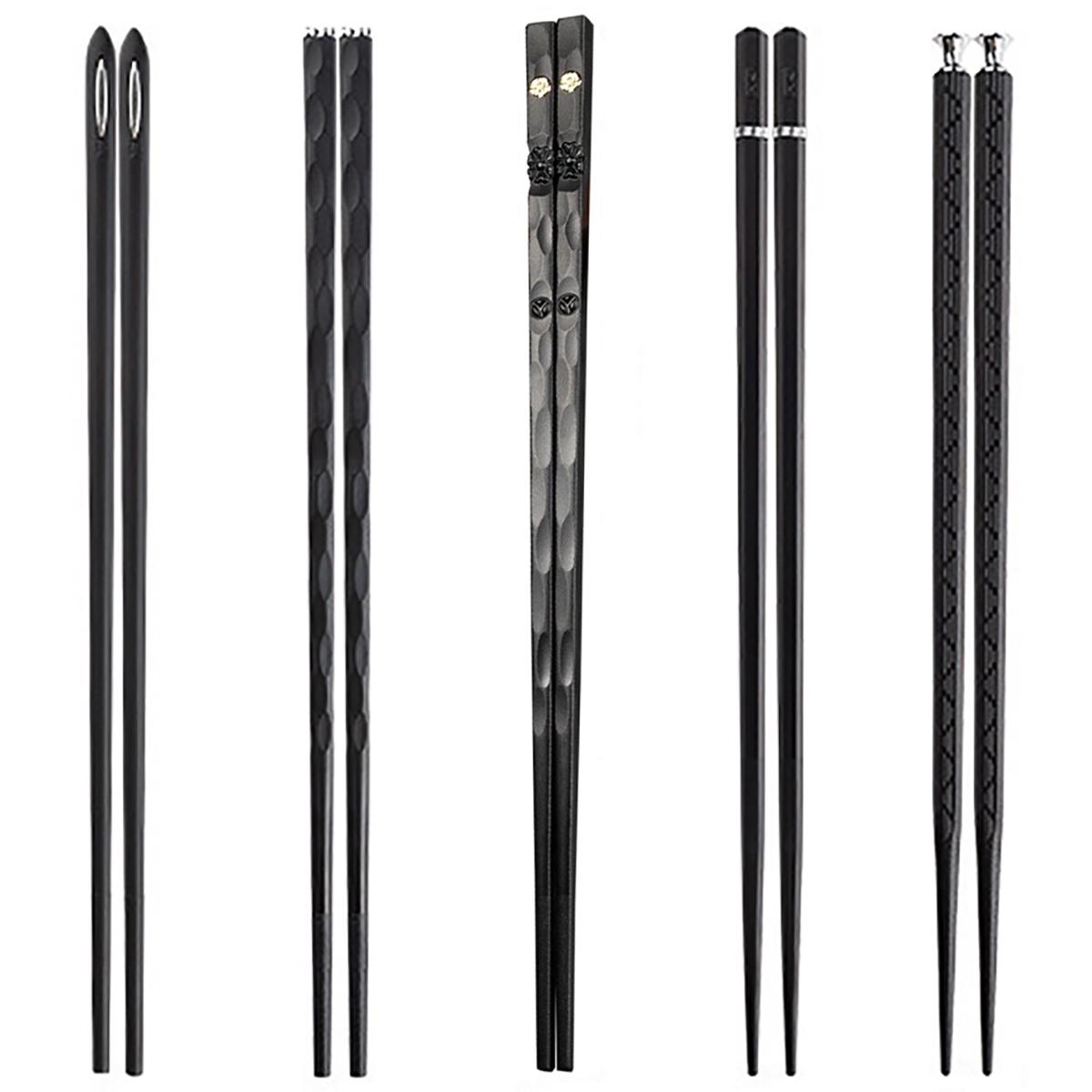 5 пар Черный Серебристый Здоровый Набор Палочек для еды Корейская еда Палочки для суши Палочки для еды Многоразовые Нескользящие палочки для еды Для вечеринки Ресторан
5 пар Черный Серебристый Здоровый Набор Палочек для еды Корейская еда Палочки для суши Палочки для еды Многоразовые Нескользящие палочки для еды Для вечеринки Ресторан