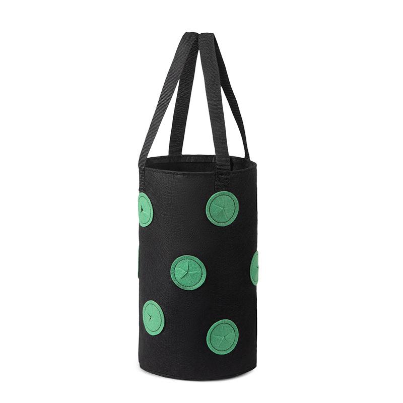 1Pc Hanging Planting Bag Strawberry, Tomato Hanging Planting Bag Vertical Garden Strawberry Planting Pot чорний
1Pc Hanging Planting Bag Strawberry, Tomato Hanging Planting Bag Vertical Garden Strawberry Planting Pot чорний