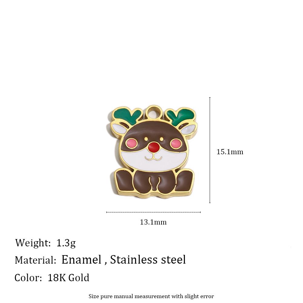 MamacitaSlay 316L Stainless Steel Christmas Charms Waterproof Necklace Bracelet Earrings DIY Accessories Women s Cute Pendant
MamacitaSlay 316L Stainless Steel Christmas Charms Waterproof Necklace Bracelet Earrings DIY Accessories Women s Cute Pendant