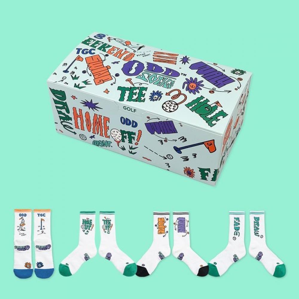 CoolmAx Odd Socks Golf Crew Socks A 4pAck L(255mm-275mm)
CoolmAx Odd Socks Golf Crew Socks A 4pAck L(255mm-275mm)