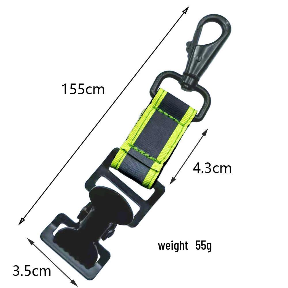 Reflective Nylon Firefighter Glove Clip Strap with Buckle
Reflective Nylon Firefighter Glove Clip Strap with Buckle