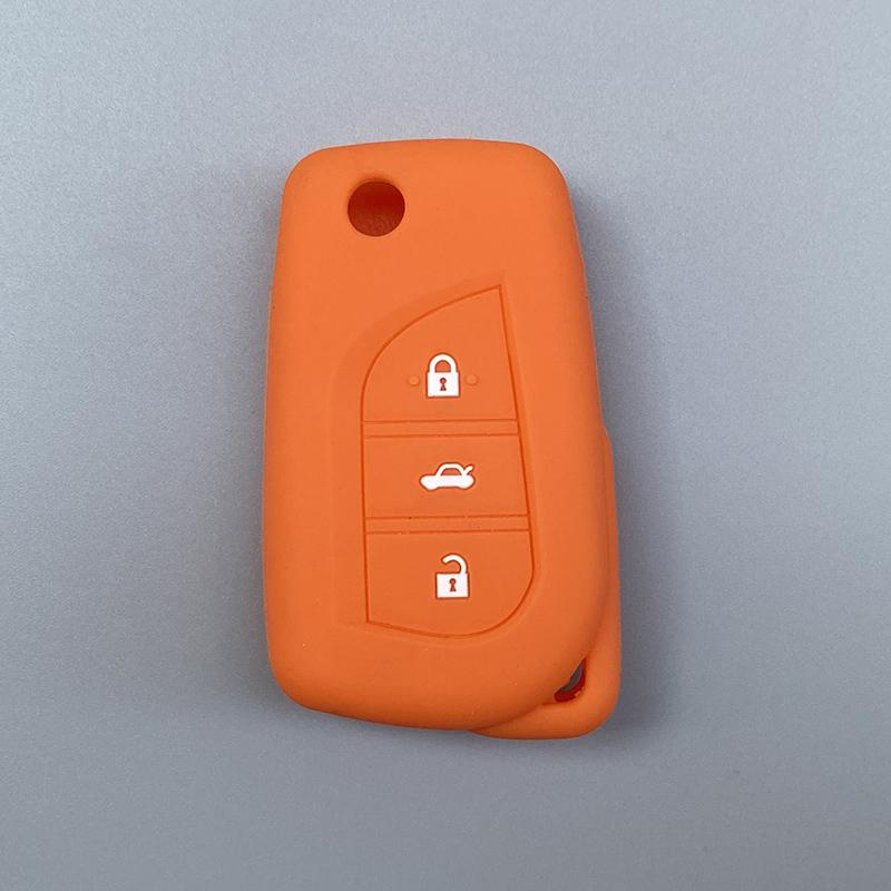 Siliconecar key cover case shell skin for Toyota Corolla Auris Reiz Avensis Verso Yaris Aygo Rav4 Scion TC IM 3 button Key
Siliconecar key cover case shell skin for Toyota Corolla Auris Reiz Avensis Verso Yaris Aygo Rav4 Scion TC IM 3 button Key