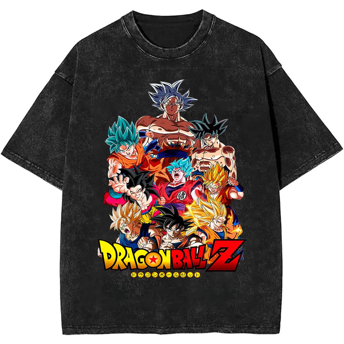 Summer Dragon Ball Z Vintage TShirt Cotton Heavyweight Washed Oversized Unisex Anime Goku All Forms Leisure XL
Summer Dragon Ball Z Vintage TShirt Cotton Heavyweight Washed Oversized Unisex Anime Goku All Forms Leisure XL