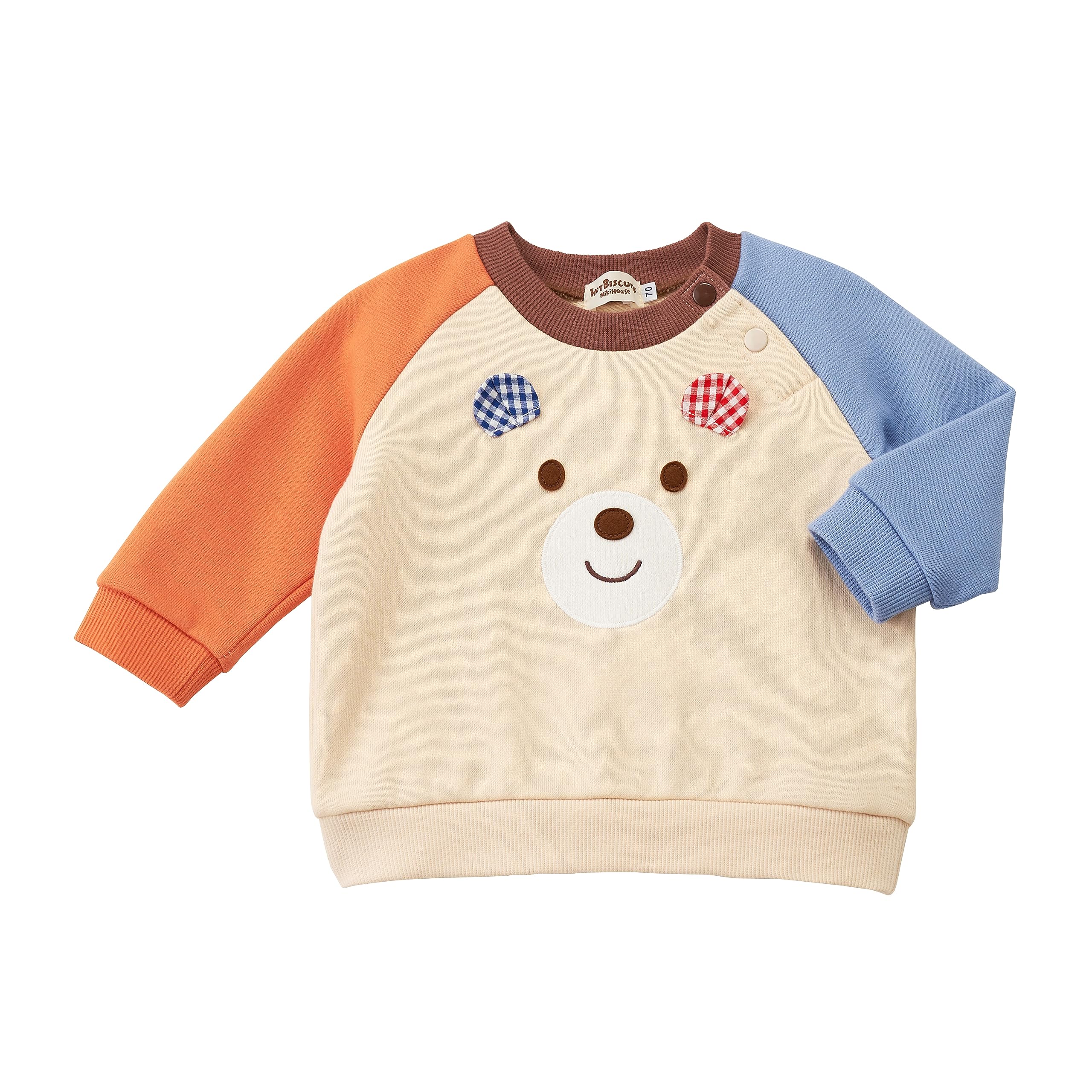 MIKIHOUSE HOT BISCUITS Sweatshirt for Boys and Size Girls, Ivory, 80cm, 73-5608-496 слоновая кость
MIKIHOUSE HOT BISCUITS Sweatshirt for Boys and Size Girls, Ivory, 80cm, 73-5608-496 слоновая кость