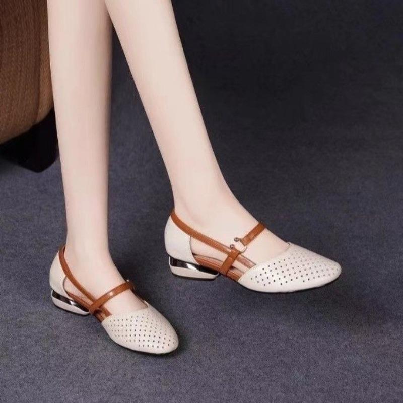 Flip-flops Round-toed Shoes Mid-heel Soft-soled Anti-slip Cutout Shoes Crocs 40 чорний
Flip-flops Round-toed Shoes Mid-heel Soft-soled Anti-slip Cutout Shoes Crocs 40 чорний