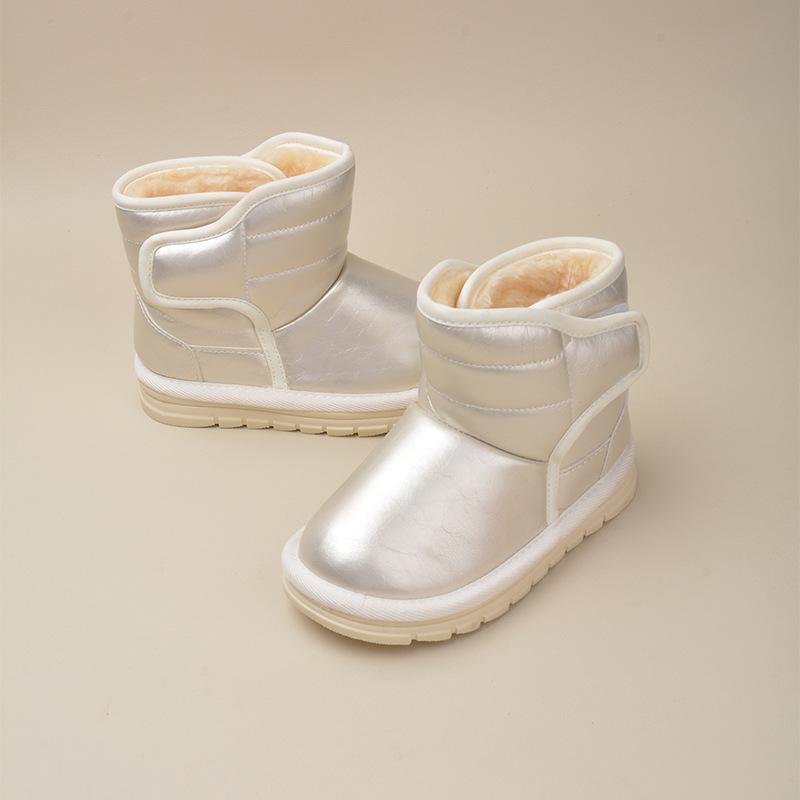 Новые зимние детские блестящие кожаные сапоги для снега, повседневные сапоги из хлопка и бархата для мальчиков, теплая женская обувь из хлопка на мягкой подошве 25 белый
Новые зимние детские блестящие кожаные сапоги для снега, повседневные сапоги из хлопка и бархата для мальчиков, теплая женская обувь из хлопка на мягкой подошве 25 белый