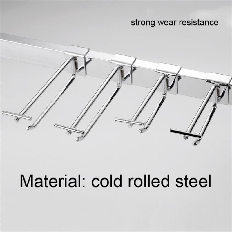 10PCS 25CM Two-Rod Square Tube Garage Cold Rolled Steel Wall Hanger Supermarket Storage Hanging Pole Organizer Type A
10PCS 25CM Two-Rod Square Tube Garage Cold Rolled Steel Wall Hanger Supermarket Storage Hanging Pole Organizer Type A