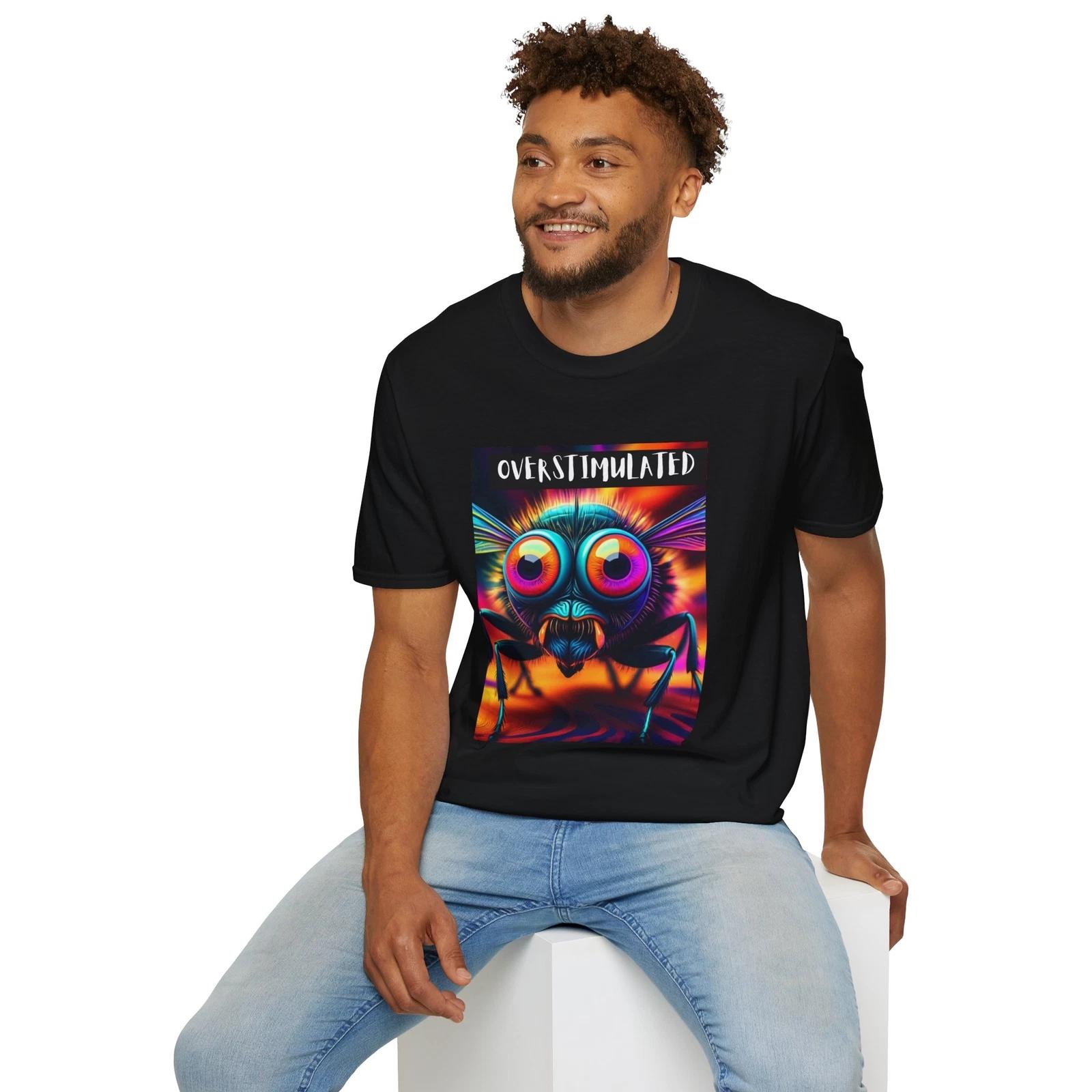 Artistic Overstimulated T-Shirt, Funny Gift, Graphic Tee, Casual Wear, Unique S
Artistic Overstimulated T-Shirt, Funny Gift, Graphic Tee, Casual Wear, Unique S