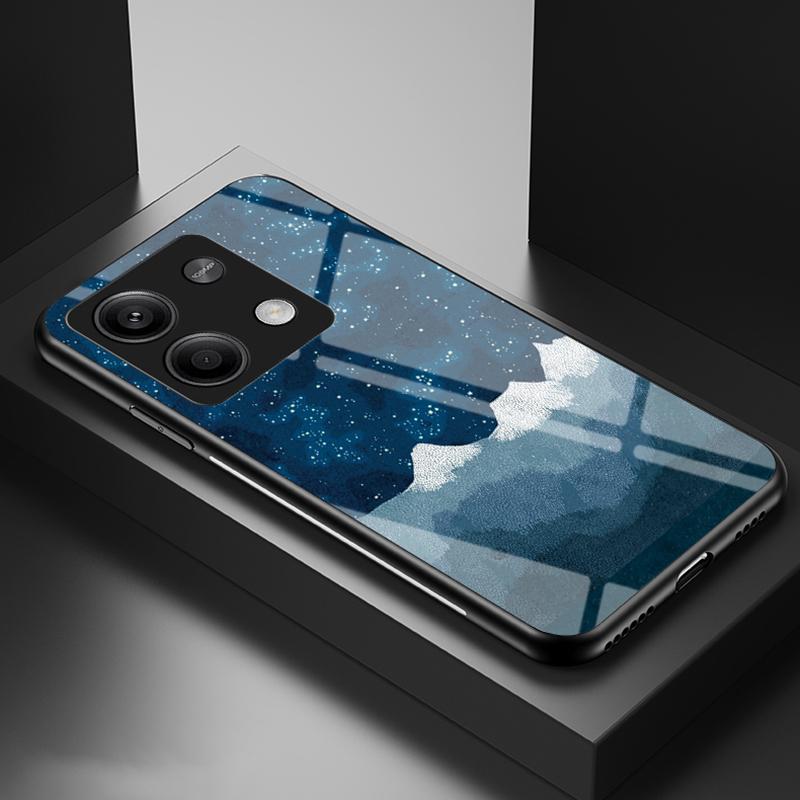 For Xiaomi Redmi Note 13 5G Case Tempered Glass+PC+TPU Phone Back Protector with Starry Sky Pattern Scattering Starry
For Xiaomi Redmi Note 13 5G Case Tempered Glass+PC+TPU Phone Back Protector with Starry Sky Pattern Scattering Starry