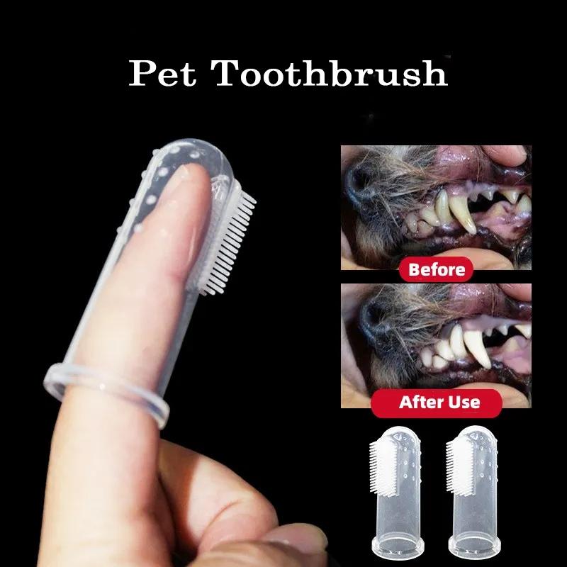 Pet Silicone Finger Cots Toothbrush Cats Dogs Brushing dog accessories Pet Teeth Oral Cleaning Products In Addition Perros
Pet Silicone Finger Cots Toothbrush Cats Dogs Brushing dog accessories Pet Teeth Oral Cleaning Products In Addition Perros