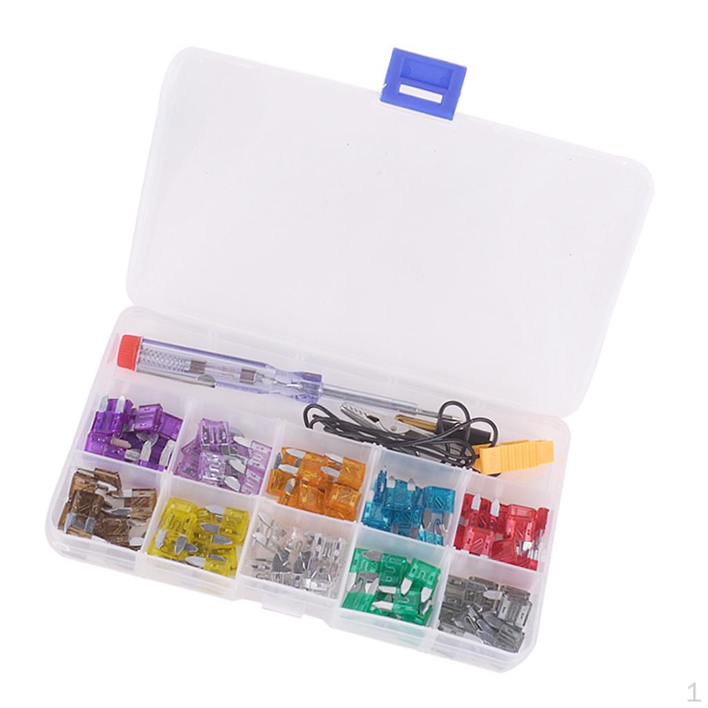 100pcs blade 2/3/5/7.5/10/15/20/25/30/35A + Test pen
100pcs blade 2/3/5/7.5/10/15/20/25/30/35A + Test pen