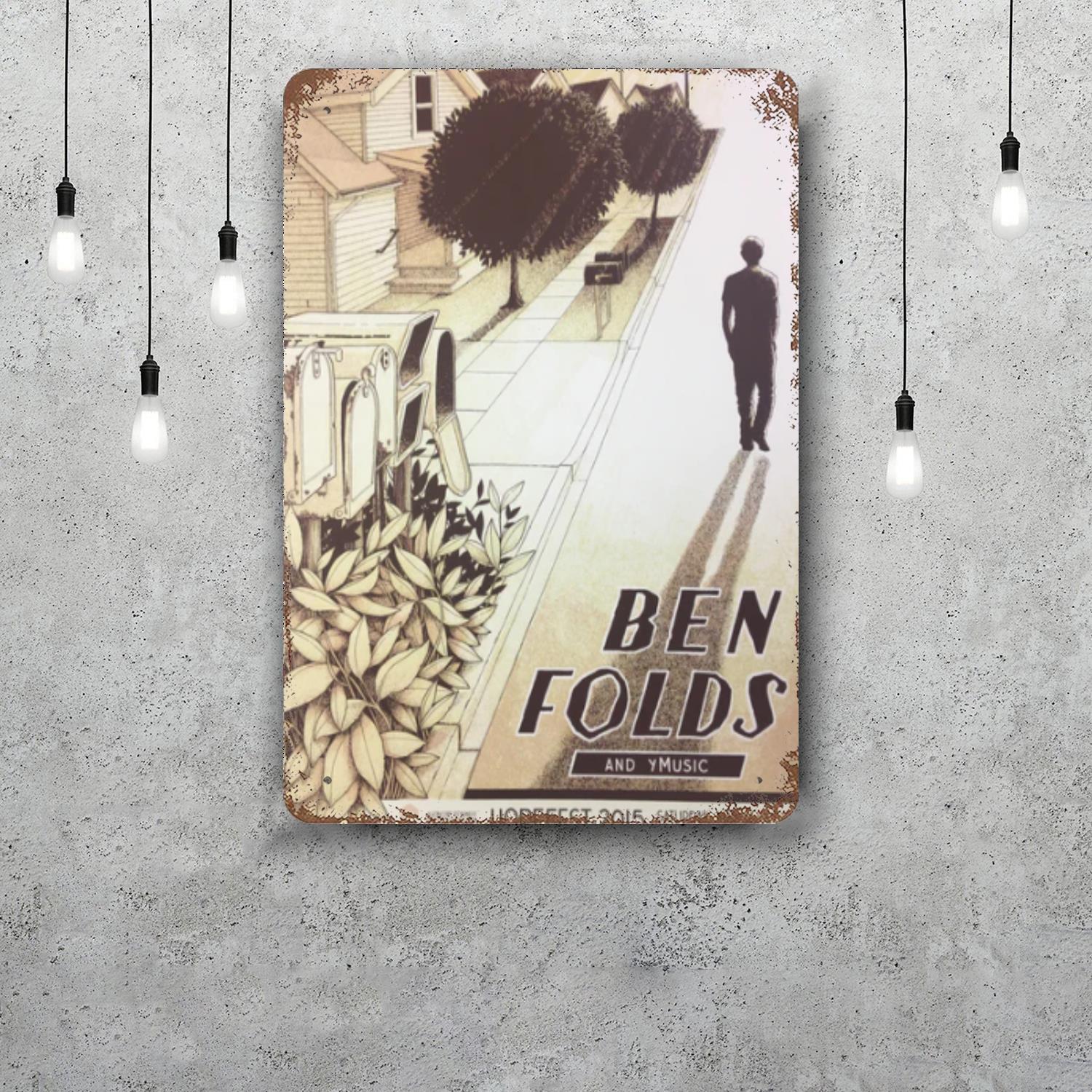 Ben Folds Five Decor Vintage Metal Signs Tin Signs Captain Poster Decor for Bar Pub Club Man Cave Wall Decoration 20x30cm(7.8x11.8inch)
Ben Folds Five Decor Vintage Metal Signs Tin Signs Captain Poster Decor for Bar Pub Club Man Cave Wall Decoration 20x30cm(7.8x11.8inch)