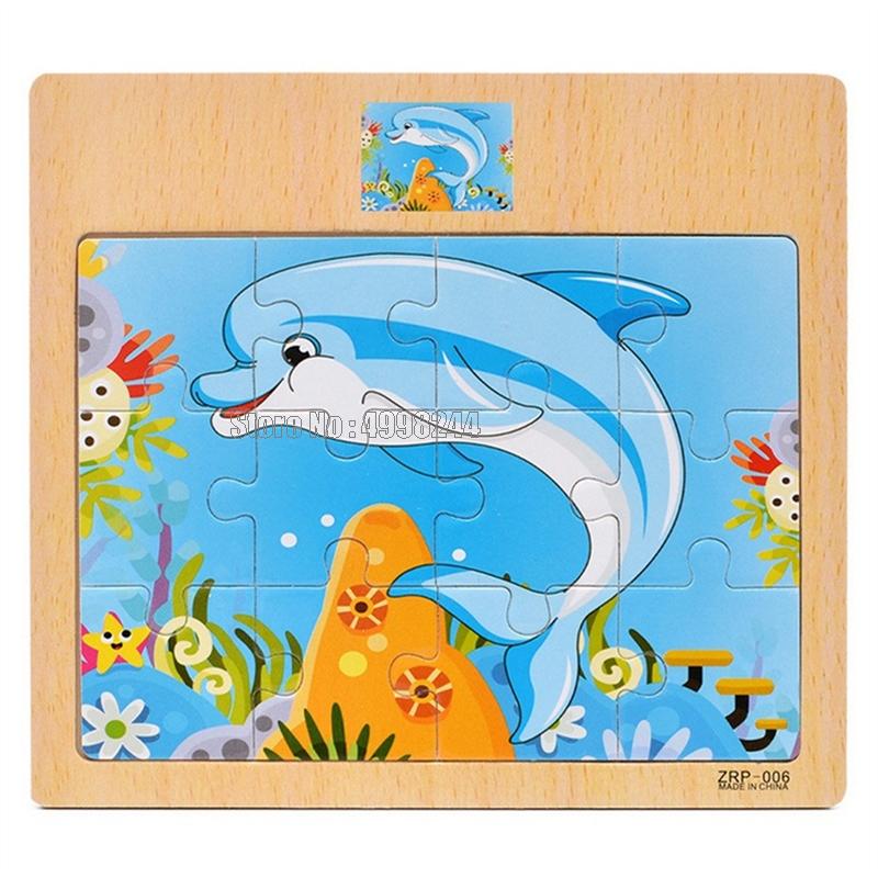 12pcs Puzzles Wooden Kids Cartoon Vehicle Animals Learning Educational Toys Gift
12pcs Puzzles Wooden Kids Cartoon Vehicle Animals Learning Educational Toys Gift