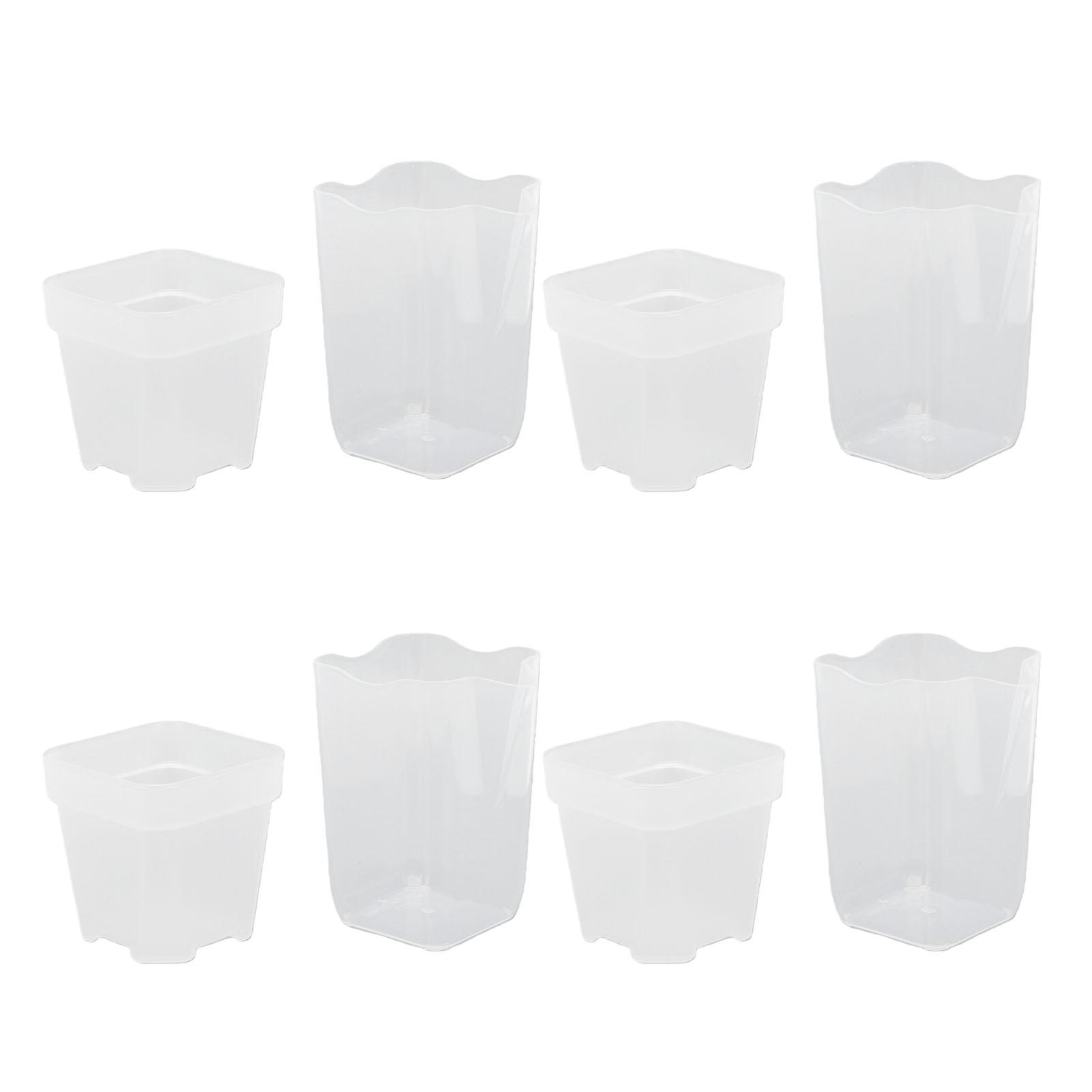 12PCS Plant Pots with Wicking System Transparent Double Layer Design Pots with Labels for Small Indoor Plants
12PCS Plant Pots with Wicking System Transparent Double Layer Design Pots with Labels for Small Indoor Plants