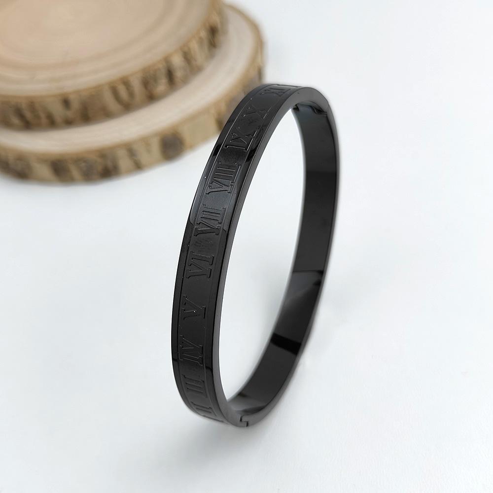 Classic Roman Numeral Stainless Steel Gold Plated Women s Bracelet, High Quality Silver Bracelet, Wedding Party Jewelry чорний
Classic Roman Numeral Stainless Steel Gold Plated Women s Bracelet, High Quality Silver Bracelet, Wedding Party Jewelry чорний