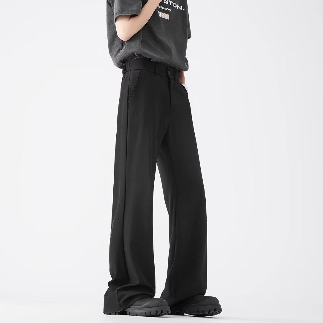 Luxurious Korean-American Style Men s Micro-Flare Suit Trousers XXXL чорний
Luxurious Korean-American Style Men s Micro-Flare Suit Trousers XXXL чорний