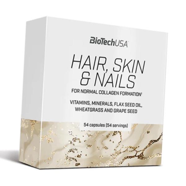 Комплекс для шкіри, волосся та нігтів, Hair Skin & Nails, BioTech (USA) 54капс (36084057) 54caps
Комплекс для шкіри, волосся та нігтів, Hair Skin & Nails, BioTech (USA) 54капс (36084057) 54caps