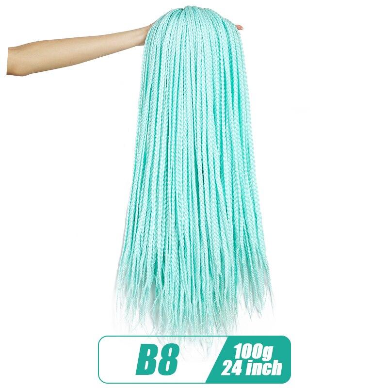 24-дюймові в’язані гачком волосся, коси, плетіння, попередньо розтягнуті синтетичні нарощені волосся B8
24-дюймові в’язані гачком волосся, коси, плетіння, попередньо розтягнуті синтетичні нарощені волосся B8