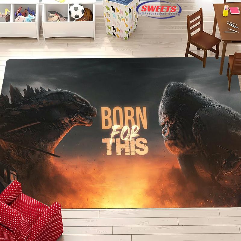 Новое поступление ! Классический мультяшный ковер Годзилла против Конга, коврик для гостиной, спальни, кровати, нескользящий, прочный, для большой площади, для дома, офиса 50x80cm (20x31in)
Новое поступление ! Классический мультяшный ковер Годзилла против Конга, коврик для гостиной, спальни, кровати, нескользящий, прочный, для большой площади, для дома, офиса 50x80cm (20x31in)