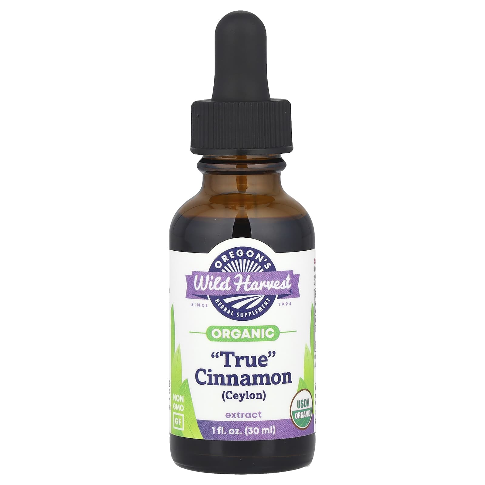 Oregon S Wild Harvest, Organic True Cinnamon (Ceylon) Extract, 30 mL (1 Fl Oz) (333 Mg Per Serving)
Oregon S Wild Harvest, Organic True Cinnamon (Ceylon) Extract, 30 mL (1 Fl Oz) (333 Mg Per Serving)