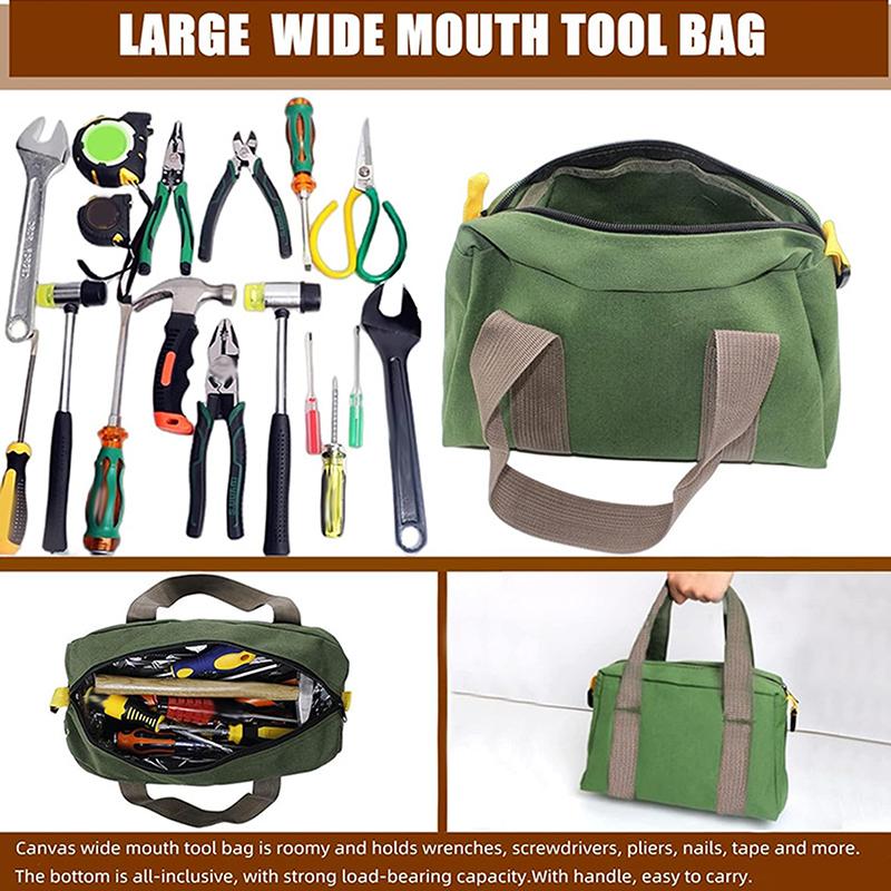 1Pcs Maintenance Tool Bag Large Capacity Portable Strong Durable Water Proof Multifunctional Storage Portable Canvas Tool Bag
1Pcs Maintenance Tool Bag Large Capacity Portable Strong Durable Water Proof Multifunctional Storage Portable Canvas Tool Bag
