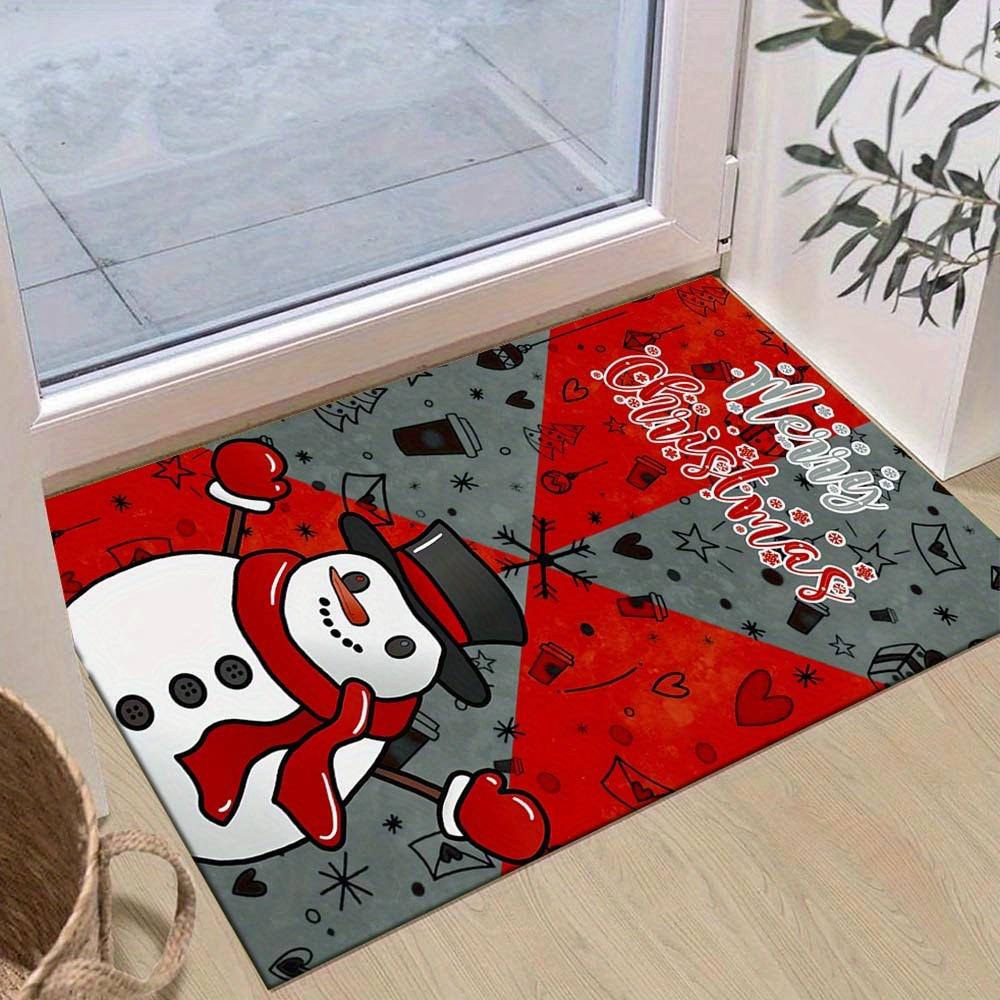 1pc Christmas Themed Rug, Merry Christmas and Cute Snowman Print, Bedside Carpet, Non slip Laundry Room Mat, Machine Washable Water Absorbin 60cm by 90cm
1pc Christmas Themed Rug, Merry Christmas and Cute Snowman Print, Bedside Carpet, Non slip Laundry Room Mat, Machine Washable Water Absorbin 60cm by 90cm