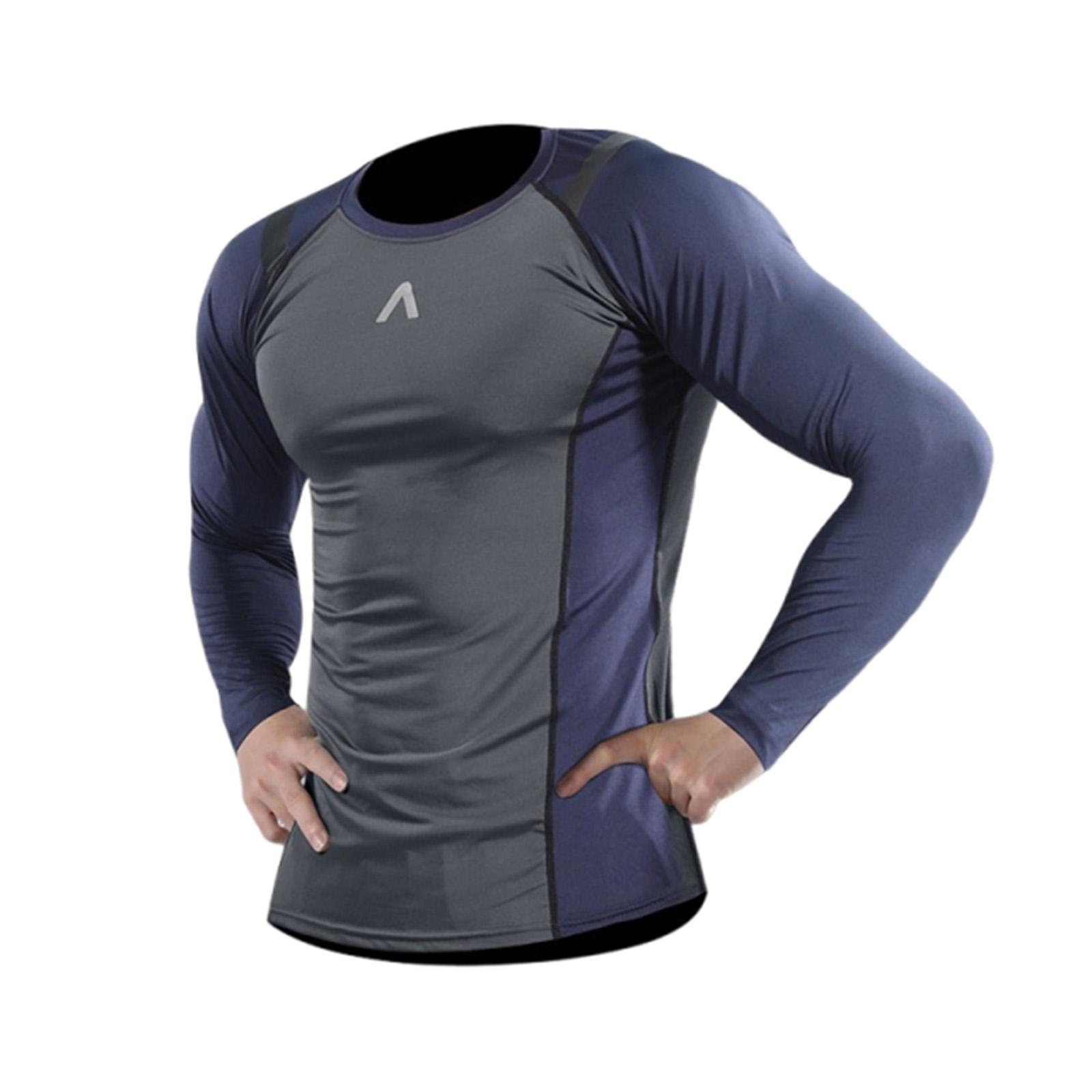 Men s Tight Training Compression Shirt, Running Quick-drying Clothing, Sports Top, Fitness Clothes XL синій
Men s Tight Training Compression Shirt, Running Quick-drying Clothing, Sports Top, Fitness Clothes XL синій