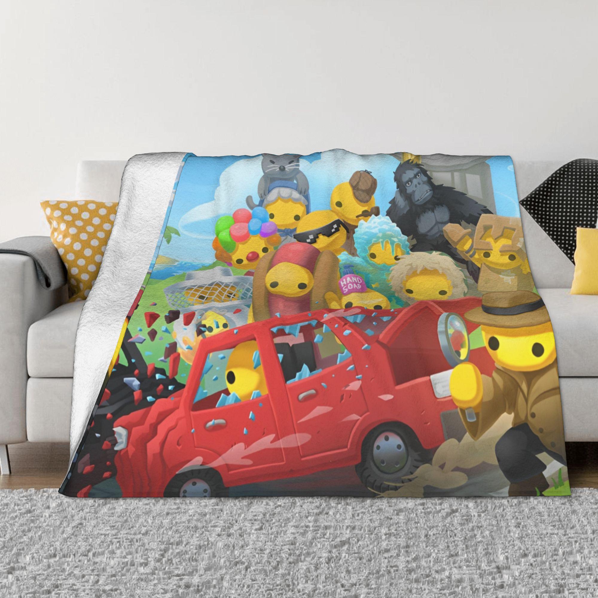 Wobbly Life Online Game Blanket Multiple Sizes Soft and Lightweight Throw Blankets for Sofa Couch and Bed 75x90cm
Wobbly Life Online Game Blanket Multiple Sizes Soft and Lightweight Throw Blankets for Sofa Couch and Bed 75x90cm