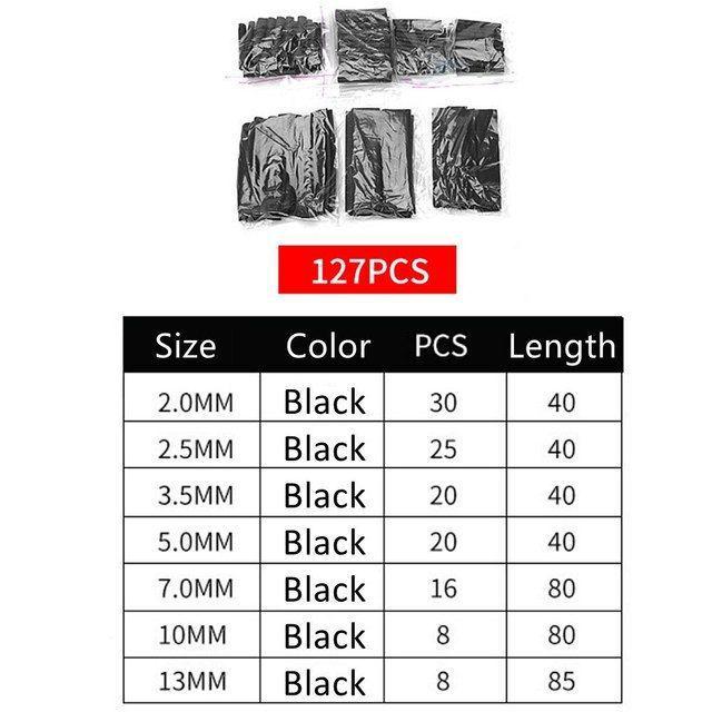 328pcs Multicolor Insulated Heat Shrink Tubing Set
328pcs Multicolor Insulated Heat Shrink Tubing Set