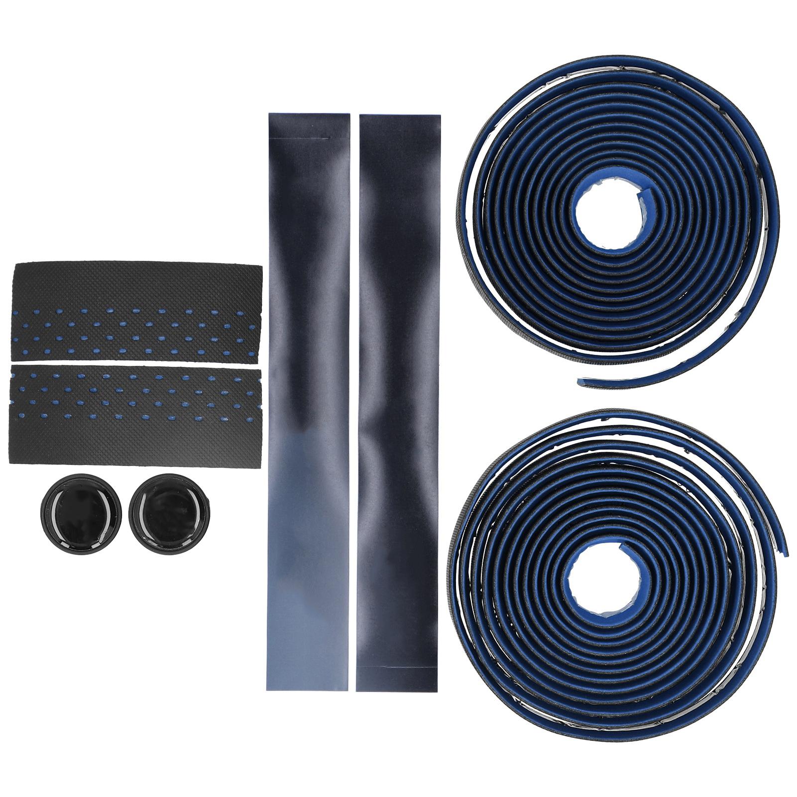 Road Bike Breathable Handlebar Tapes Bicycle AntiSlip Handle Grip Wraps with Bar Plugs Black Blue
Road Bike Breathable Handlebar Tapes Bicycle AntiSlip Handle Grip Wraps with Bar Plugs Black Blue