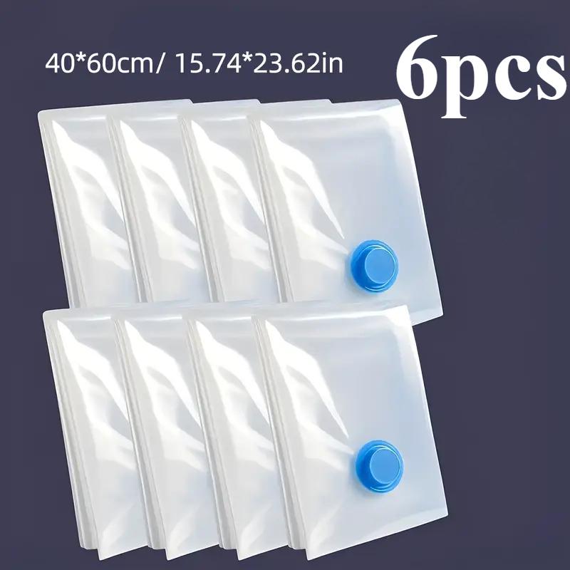 6 шт. Компрессионный мешок без насоса - Не требует пылесоса или насоса во время путешествия - Экономит место и делает путешествие удобным
6 шт. Компрессионный мешок без насоса - Не требует пылесоса или насоса во время путешествия - Экономит место и делает путешествие удобным