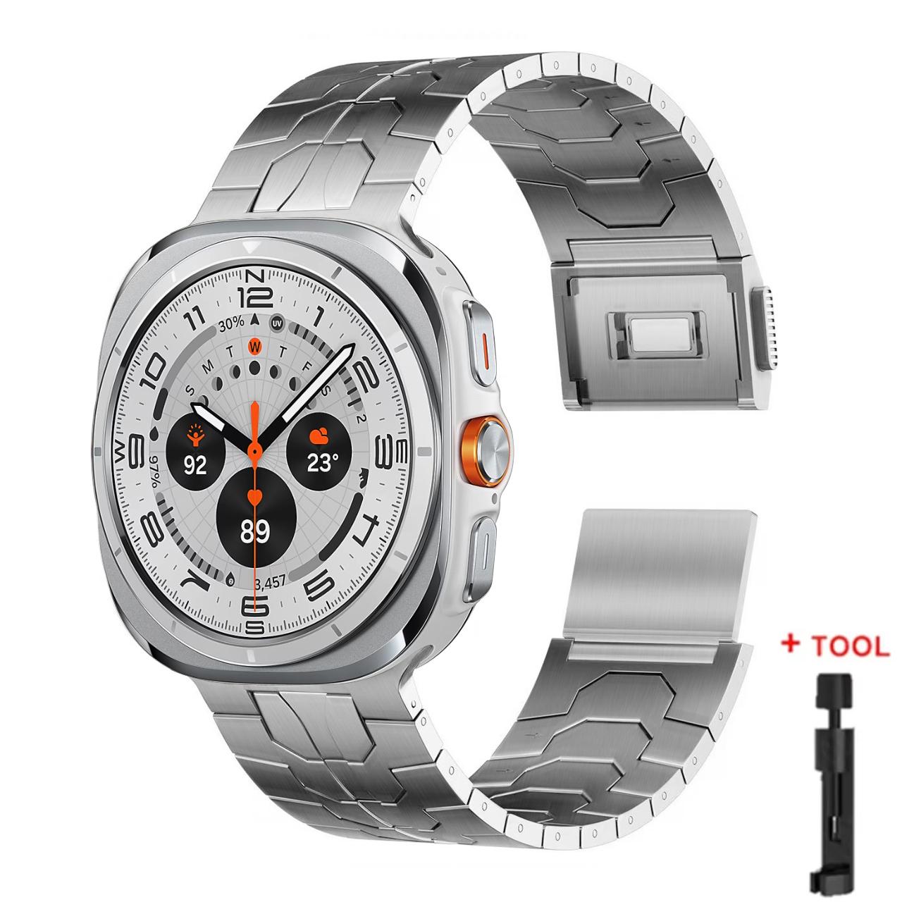 Magnetic Buckle Stainless Steel Strap For Samsung Galaxy Watch 8/8Classic High-end Bracelet Belt Galaxy Watch 7 Ultra Metal Band Galaxy Ultra 2025
Magnetic Buckle Stainless Steel Strap For Samsung Galaxy Watch 8/8Classic High-end Bracelet Belt Galaxy Watch 7 Ultra Metal Band Galaxy Ultra 2025