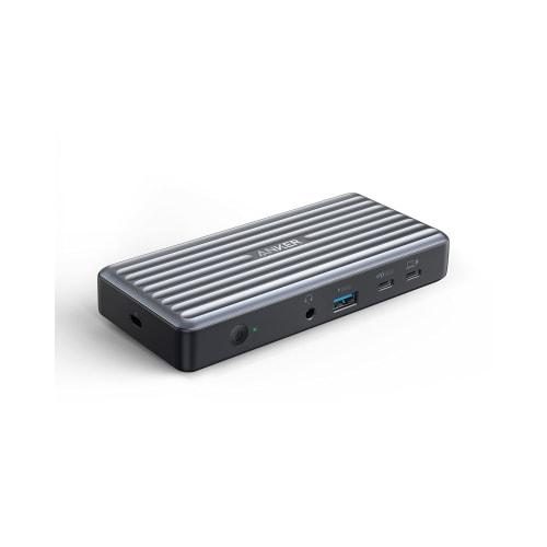 Anker PowerExpand 9-в-1 USB-C PD Dock Док-станция 60 Вт Выходная мощность 20 Вт USB Power Delivery/4K-совместимый HDMI-дисплей USB-A 1 Гбит/с Ethernet-порт 3,5 мм Au
Anker PowerExpand 9-в-1 USB-C PD Dock Док-станция 60 Вт Выходная мощность 20 Вт USB Power Delivery/4K-совместимый HDMI-дисплей USB-A 1 Гбит/с Ethernet-порт 3,5 мм Au