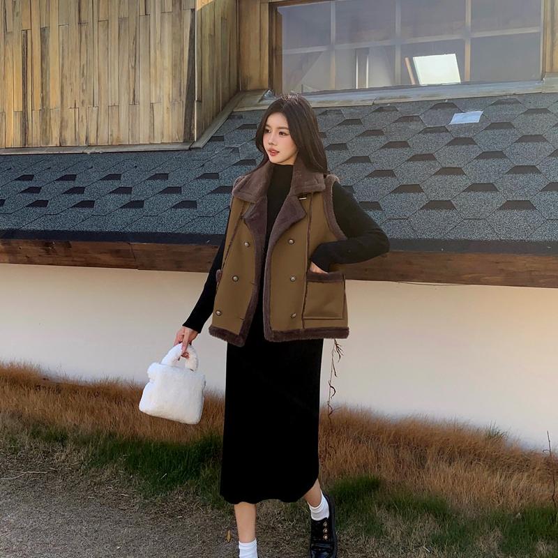 Womens Plus Size Fleece Lined Thickened Winter Vest Coat Biker Style Outerwear XXXL хакі
Womens Plus Size Fleece Lined Thickened Winter Vest Coat Biker Style Outerwear XXXL хакі