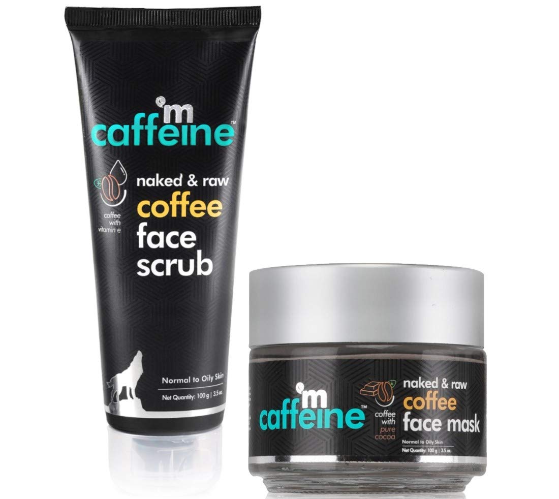 mCaffeine Tan Removal Kit With Coffee Face Scrub & Mask | 100G X Pack of 2 | For Men & Women | All Skin Types
mCaffeine Tan Removal Kit With Coffee Face Scrub & Mask | 100G X Pack of 2 | For Men & Women | All Skin Types