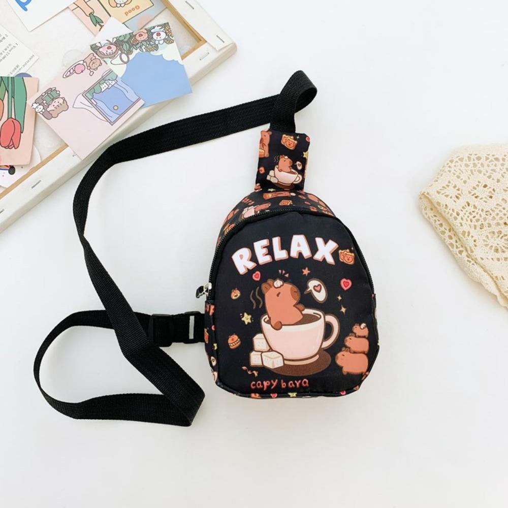 POP MART Капібара сумка нагрудна сумка поліестер рюкзак мультфільм дитяча сумка через плече подарунок чорний
POP MART Капібара сумка нагрудна сумка поліестер рюкзак мультфільм дитяча сумка через плече подарунок чорний