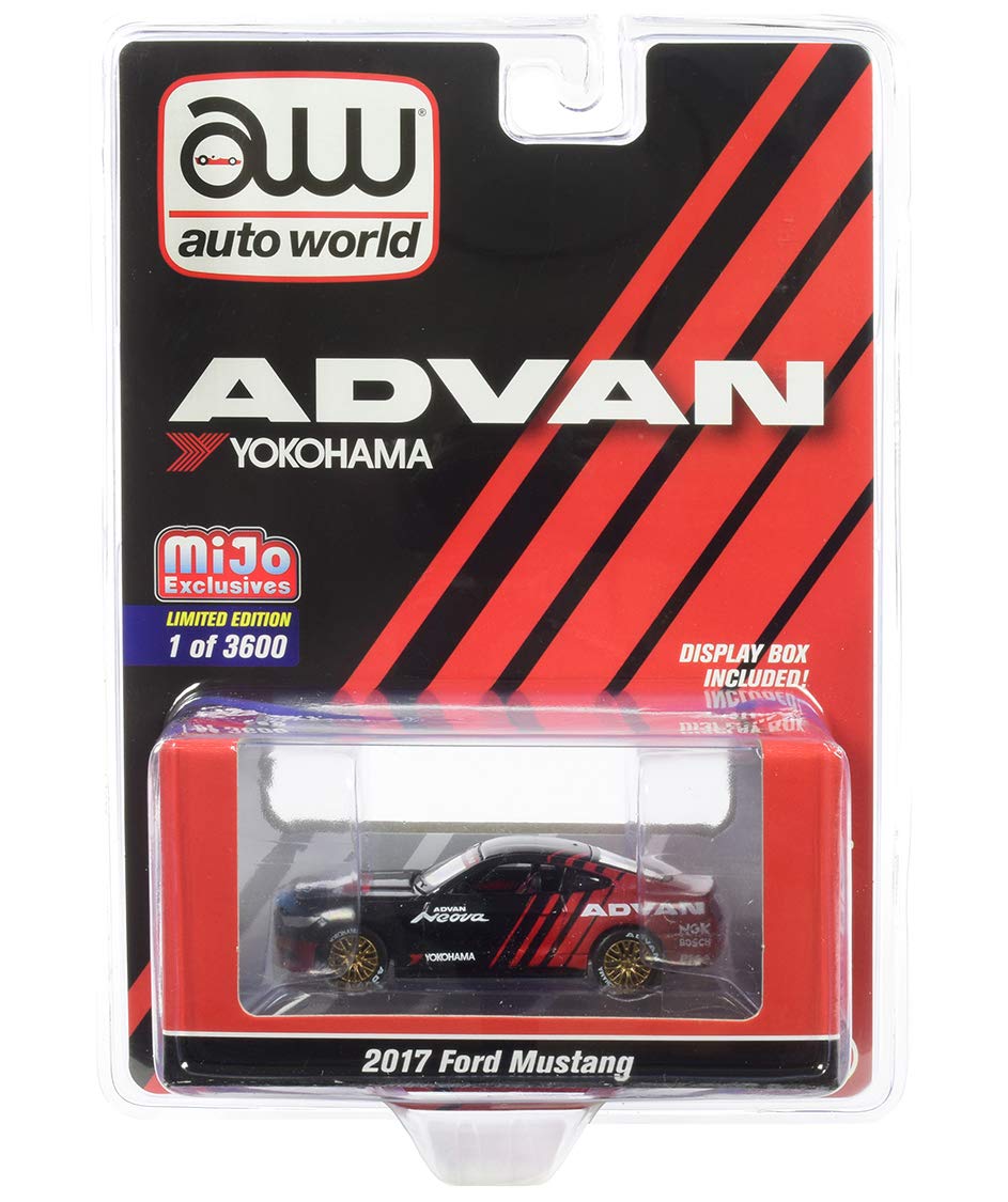 Auto World 2017 Ford Mustang ADVAN Yokohama красно-черный лимитированная модель из 3600 деталей, литая модель автомобиля 1/64 красный
Auto World 2017 Ford Mustang ADVAN Yokohama красно-черный лимитированная модель из 3600 деталей, литая модель автомобиля 1/64 красный