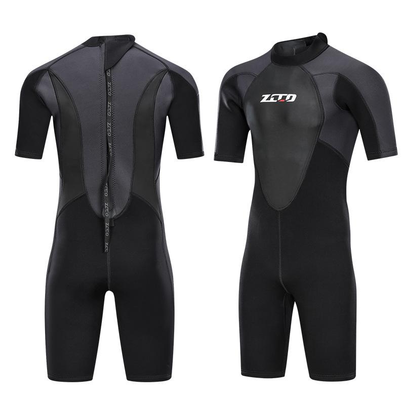 3mm Men s One-piece Short Sleeved Diving Suit Sun Protection And Warm Surfing Suit Deep Diving Thick Snorkeling Suit Medium Size Swimsuit L чорний/сірий
3mm Men s One-piece Short Sleeved Diving Suit Sun Protection And Warm Surfing Suit Deep Diving Thick Snorkeling Suit Medium Size Swimsuit L чорний/сірий