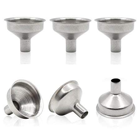 6pcs Mini Funnels Stainless Steel Bar Wine Flask Funnel Mouth Funnels for Filling Hip Flask Beer Canning Liquid Tools
6pcs Mini Funnels Stainless Steel Bar Wine Flask Funnel Mouth Funnels for Filling Hip Flask Beer Canning Liquid Tools