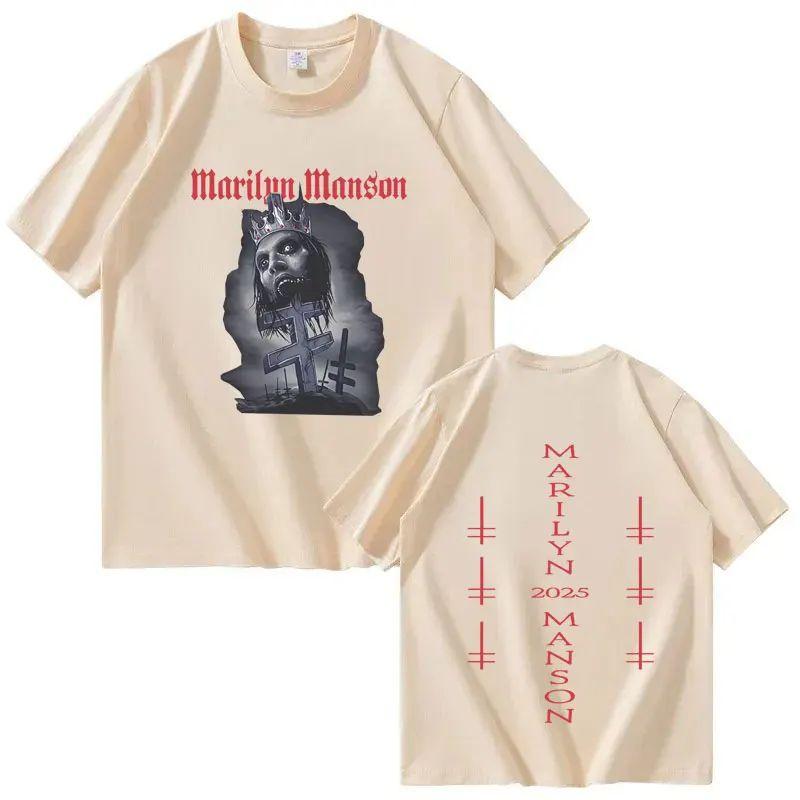 Gothic Dark Vintage Tops Marilyn Manson Harajuku Graphic Hiphop Pop Fashion Trend Print Cotton Loose Casual Tshirt Unisex 4XL
Gothic Dark Vintage Tops Marilyn Manson Harajuku Graphic Hiphop Pop Fashion Trend Print Cotton Loose Casual Tshirt Unisex 4XL