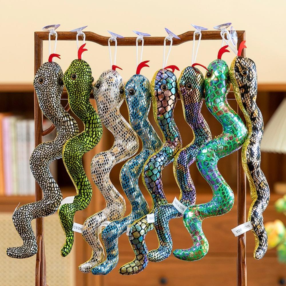 Fluffy Soft Stuffed Doll Plush Snake Key Chain New Little Snake Plush Toy Spring Festival 1PC Color Random
Fluffy Soft Stuffed Doll Plush Snake Key Chain New Little Snake Plush Toy Spring Festival 1PC Color Random