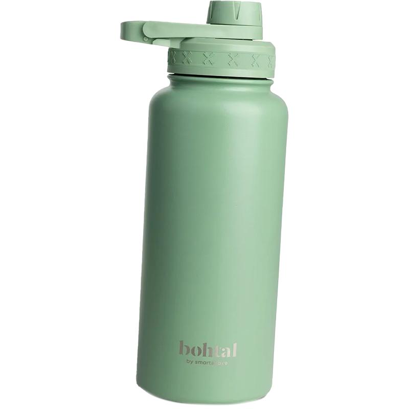 Water bottle metal Bohtal Insulated Sports Bottle SmartShake 960ml Green (09247018) зелений
Water bottle metal Bohtal Insulated Sports Bottle SmartShake 960ml Green (09247018) зелений
